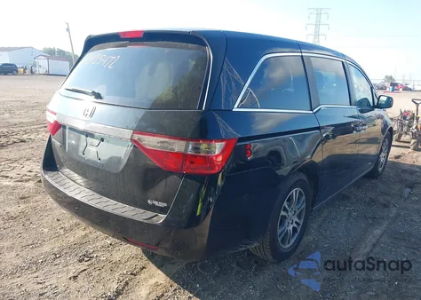 2011 Honda Odyssey Ex z USA, uszkodzony, nr VIN 5FNRL5H48BB098315